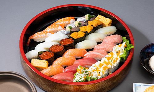 【料理・ドリンクOP】高級江戸前寿司の桶寿司画像