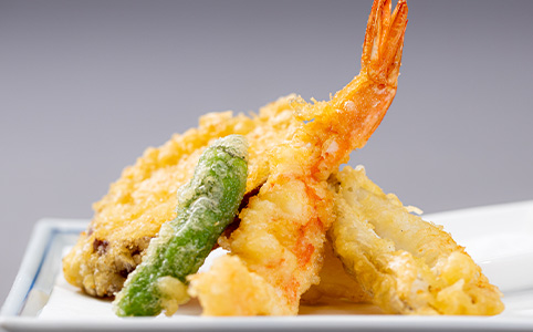 揚げたての天麩羅