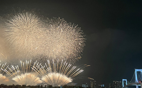お台場花火イベント画像