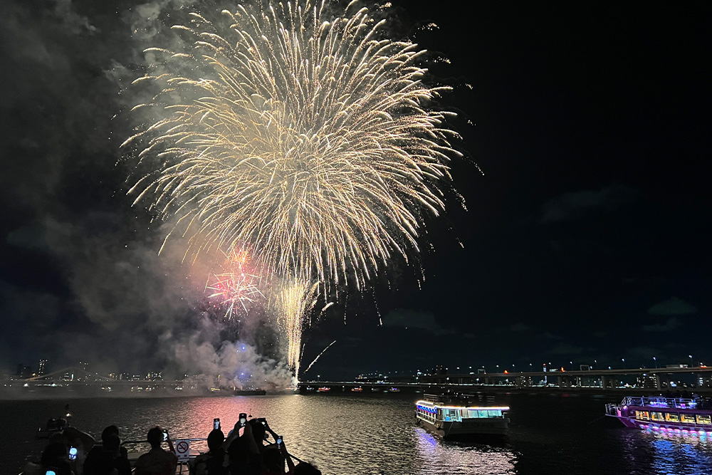 花火屋形船プランメイン画像