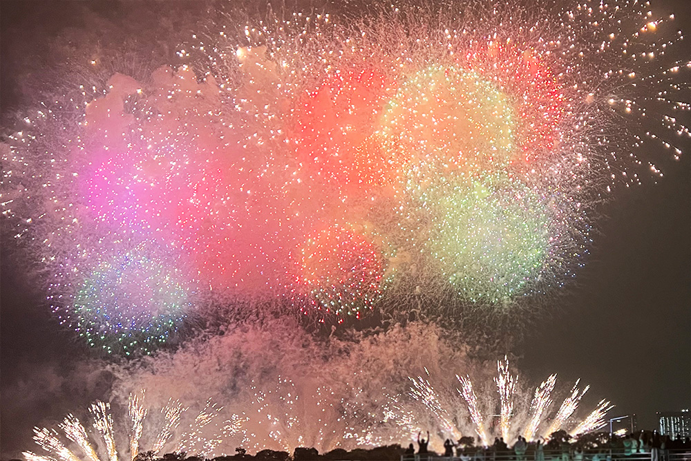 お台場花火イベント画像
