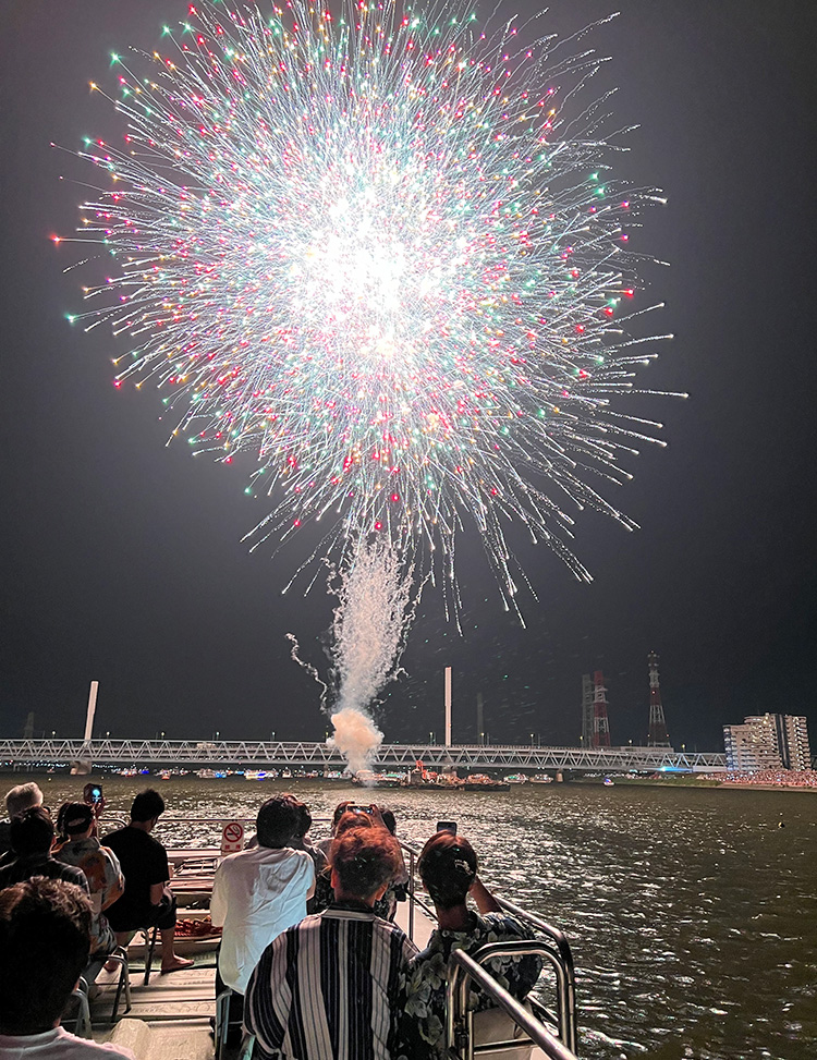 2024年8月江東区花火大会画像