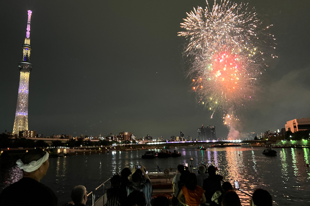 2024年7月隅田川花火大会画像