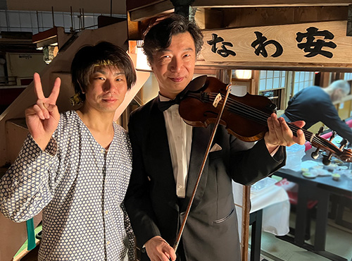 お客様の声- 貸切屋形船×JAZZバイオリンで祝うBirthday Party画像