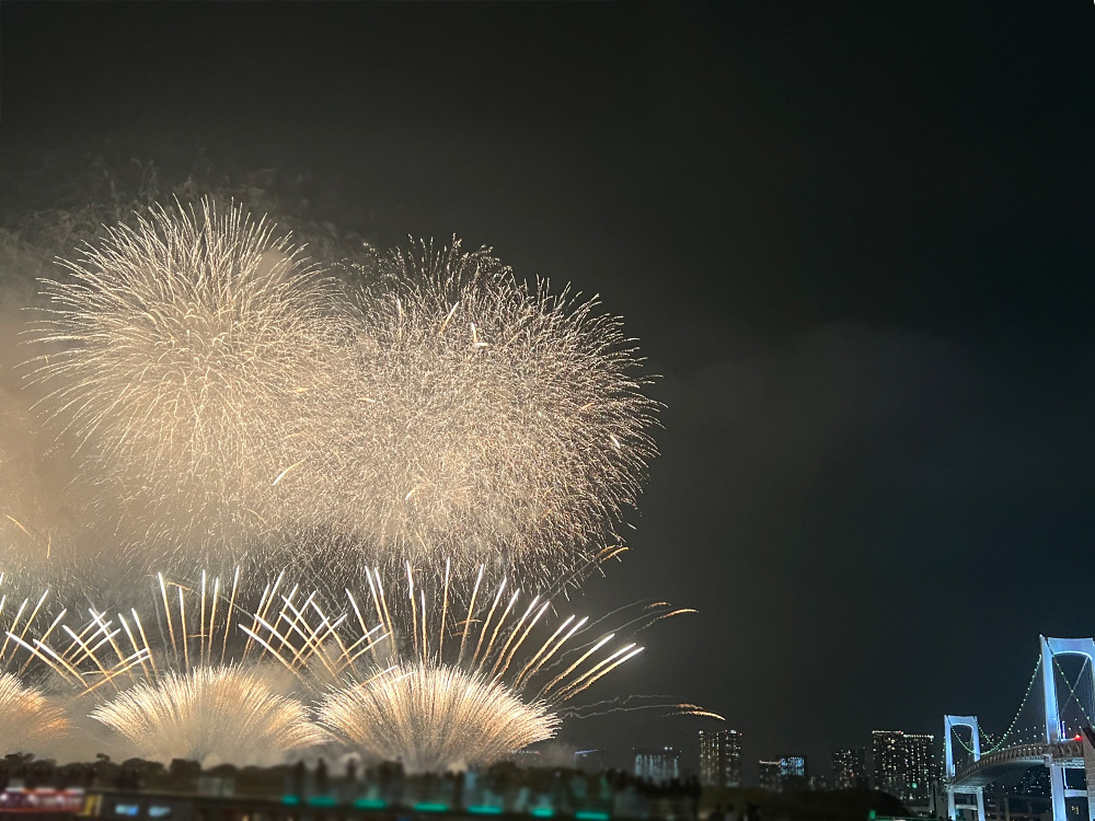 お台場花火イベント2025画像