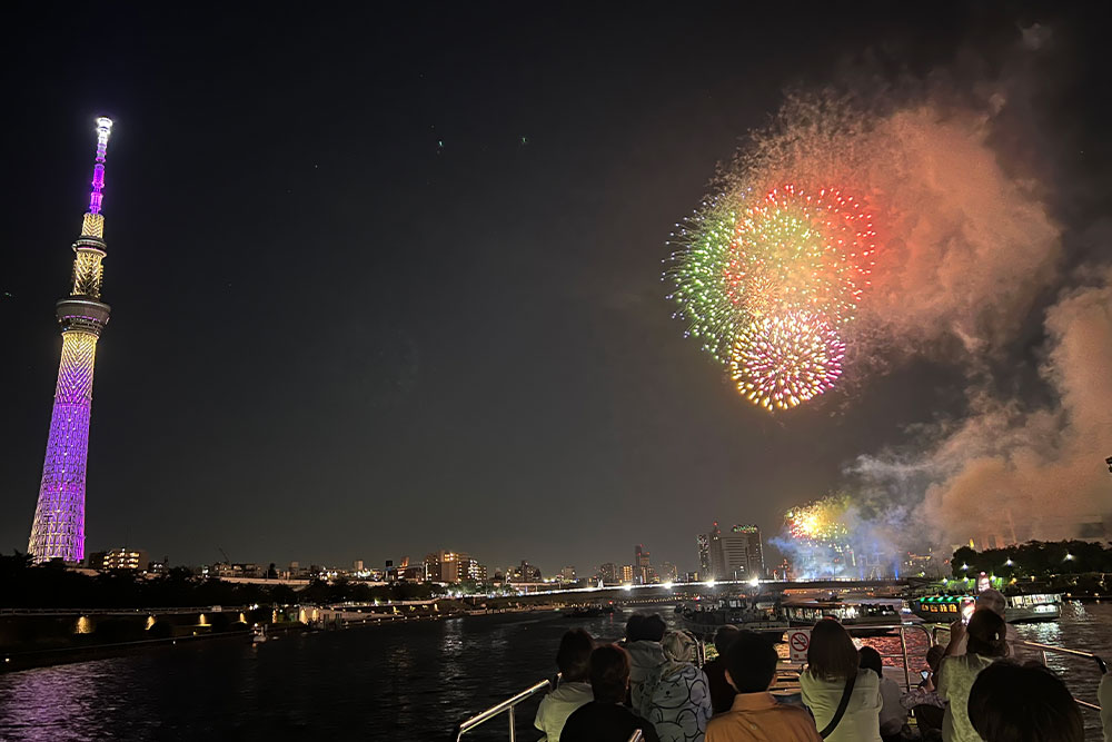 2025年7月隅田川花火大会画像