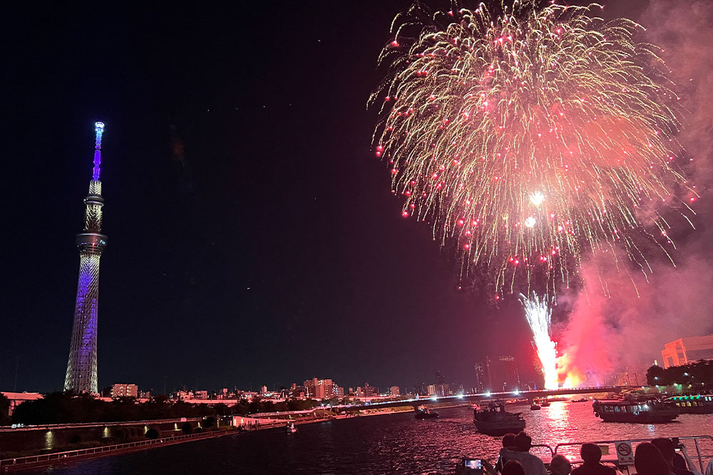 2025年7月隅田川花火大会画像