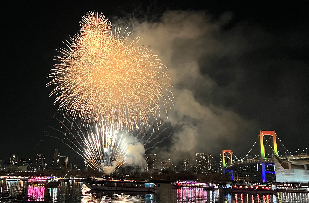 お台場レインボー花火2025