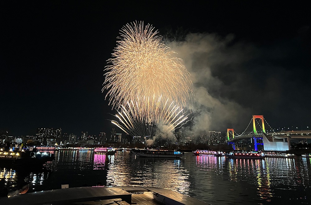 お台場レインボー花火2025