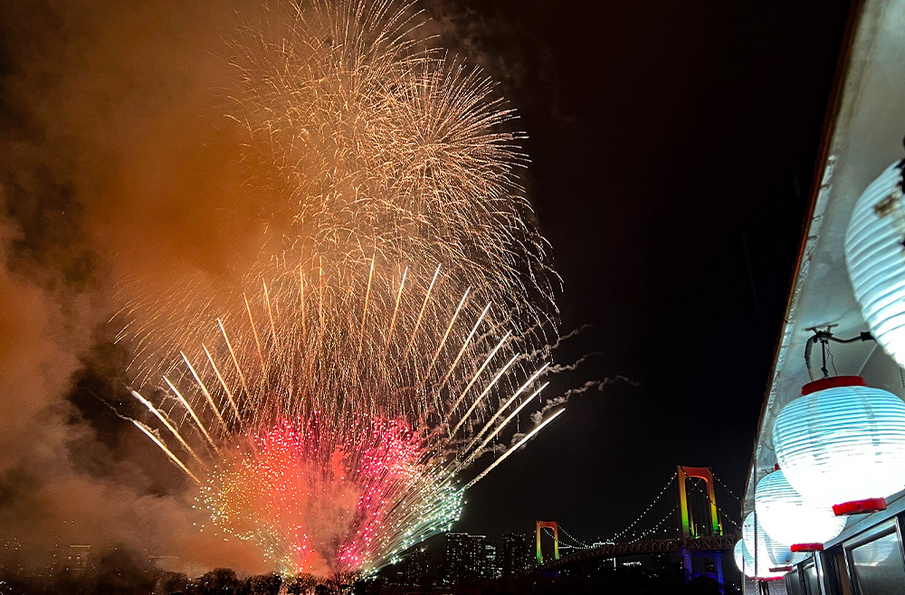 お台場レインボー花火2025